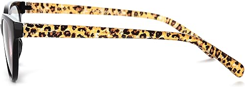 Miniatura 3 de Betsey Johnson Kai Blue Light Reading Glasses Cheetah 40mm