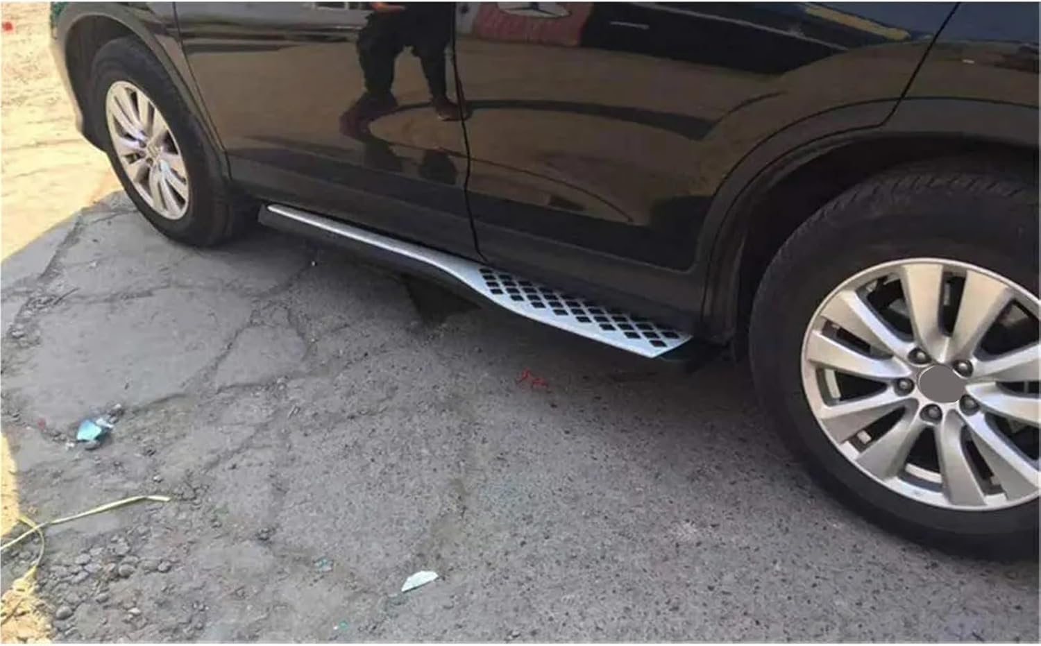 Fixed Door Side Steps Running Board Bar Compatible with Honda CRV CR-V 2012-2016