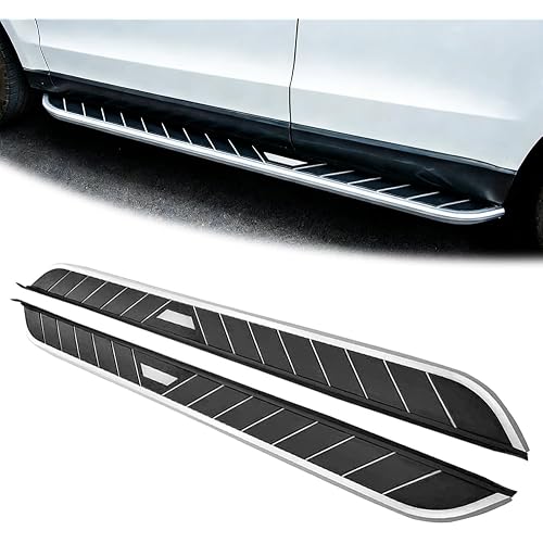 2Pcs Running Boards Compatible with Mitsubishi Eclipse Cross 2018-2024 Side Steps Nerf Bar Pedal Rail Board （WLY）