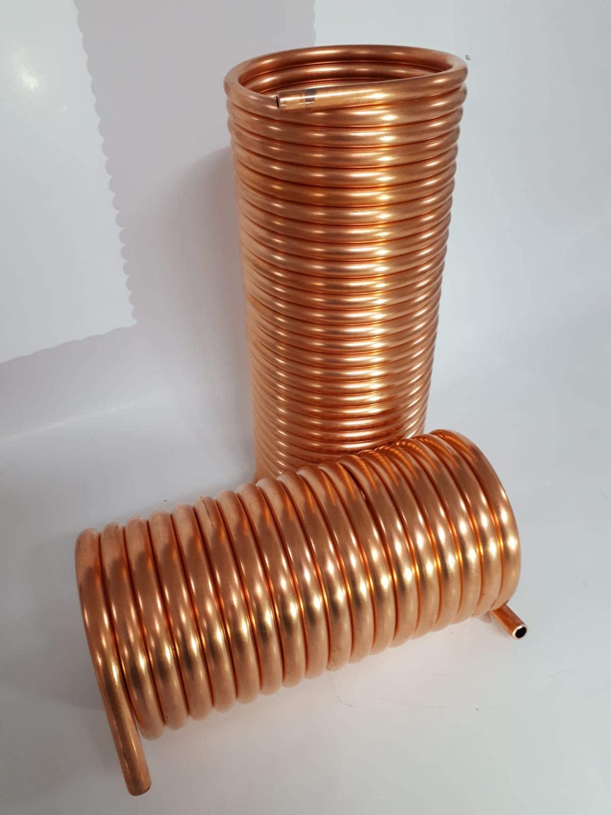 Spirale aus Kupferrohr 10x1mm weich aus 10m mit Ø ca. 13cm (Kupferrohrspirale)