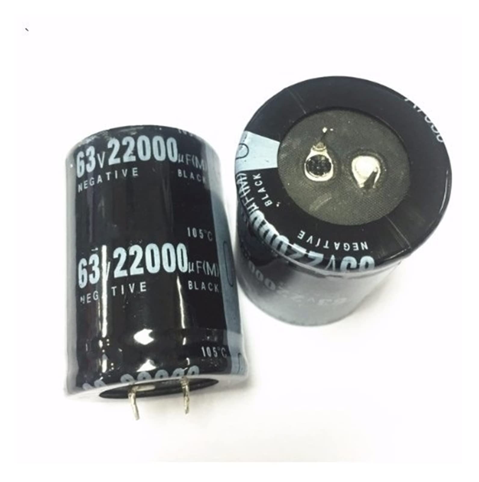 Condensateur Électrolytique Radial 22000uf 63V 35x50mm pour filtrage alimentation linéaire