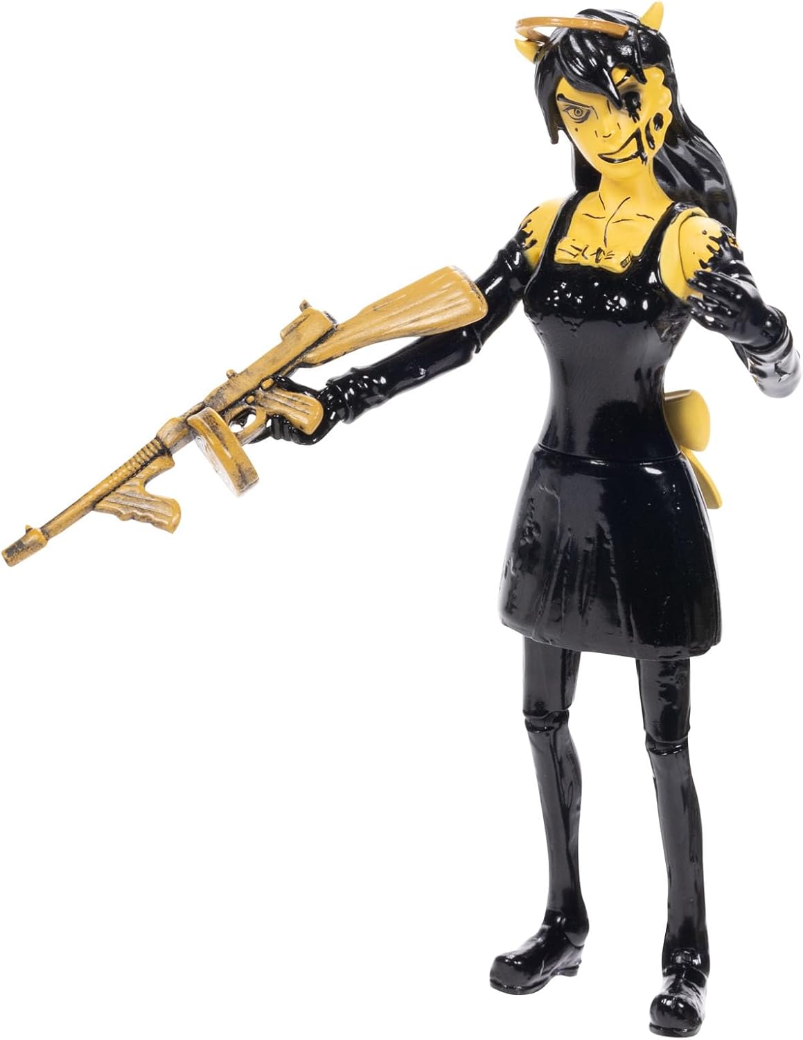Bendy and the Ink Machine Twisted Alice with Tommy Gun 5" Action Figure from Wave 2