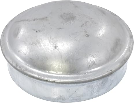 Chain Link Fence 6 5/8" Round Dome External Post Cap | Pressed Steel Cap | Chain Link Cap | Pack of 1