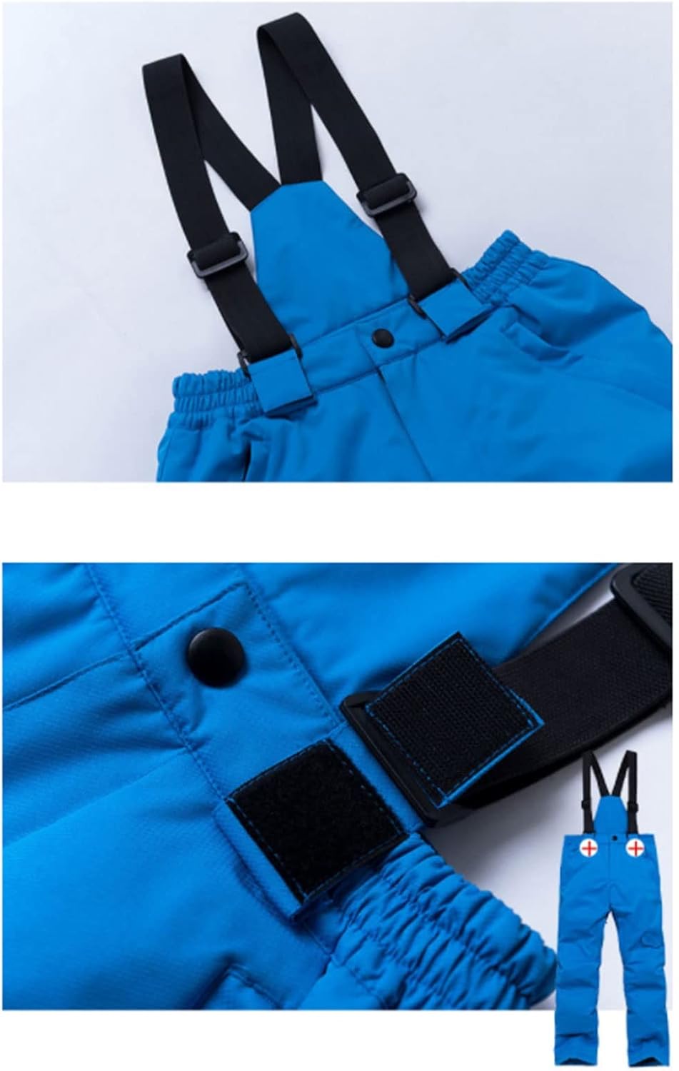 Winter Outdoor Children Thermal Ski Suit, Girls Cat Printing Ski Jacket + Pants Set, Insulated Windproof Waterproof