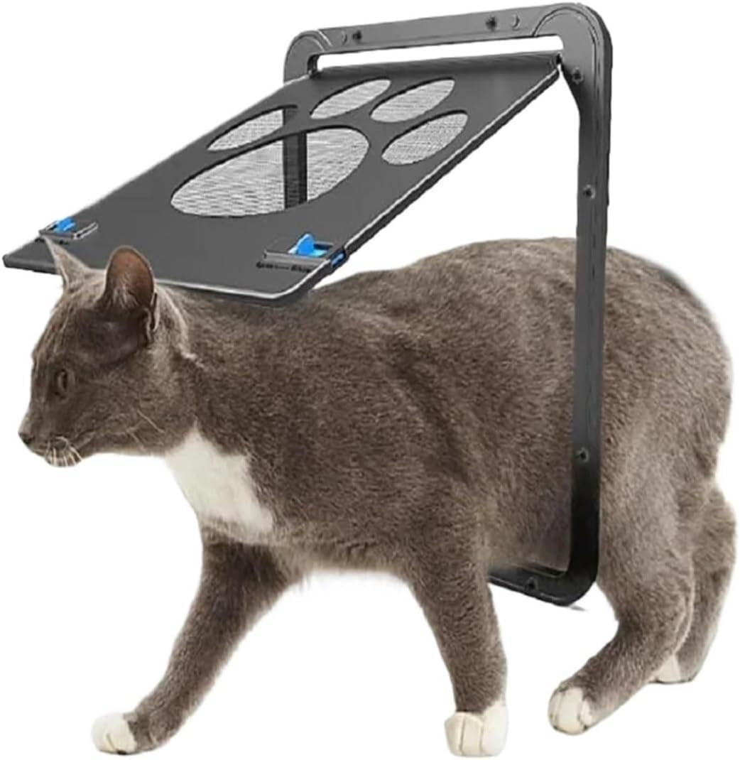 JvFbjLF Outdoor Pet-friendly Windows And Doors For Easy Access, Combined With Attractive Garden Design
