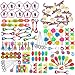 Amy&Benton 150PCS Party Favors Toy Assortment for Kids, Carnival Prizes and School Classroom Rewards, Pinata Filler Toys for Kids Birthday Party, Bulk Toys Treasure Box for Boys and Girls