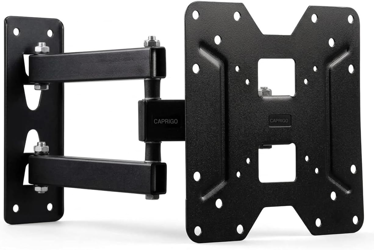 Caprigo Heavy Duty TV Wall Mount Bracket for 17 to 32 inch LED/HD/Smart TV’s, Swivel Rotatable Universal TV Wall Mount Stand (M466)
