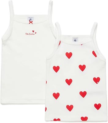 Petit Bateau Chemises À Bretelles Fille (Lot de 2)