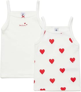 Petit Bateau Mädchen A00fq Hemden aufhängen (2er Pack)