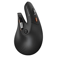ProtoArc EM11 Pro Mouse Ergonomico Verticale con Rotella di Scorrimento Orizzontale