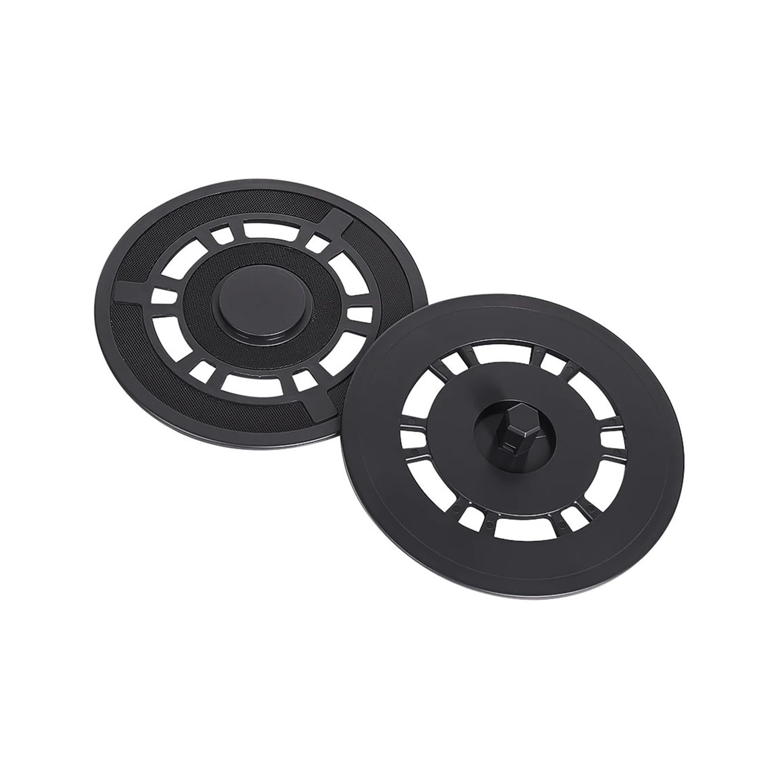 Kvcccss 2Pc Black Mop Cloth Holder， Compatible For Xiaomi，B101cn /X10/X20 Vacuum(2Pc Black)