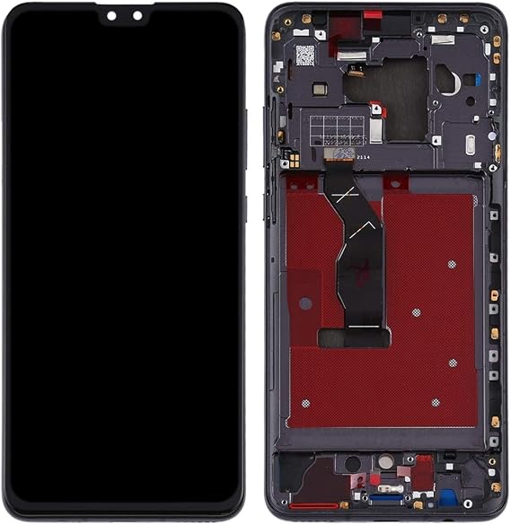 Replace part LCD Screen and Digitizer Full Assembly with Frame for Huawei Mate 30(Black) Mobile Phone Screen Repair Parts (Color : Black)