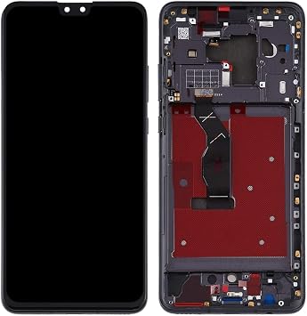 Replace part LCD Screen and Digitizer Full Assembly with Frame for Huawei Mate 30(Black) Mobile Phone Screen Repair Parts (Color : Black)