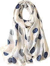 MAIRY Womens Scarf Silk Satin Lightweight Soft Long Ladies Scarves