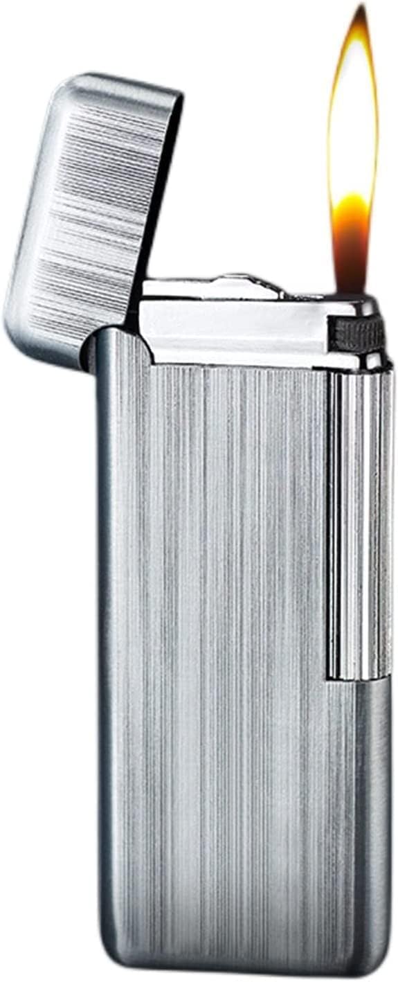 Amazon.co.jp 超薄型ホイール インフレータブル ライター、ホイール ライター フリント ソフト フレーム シガレット ライター