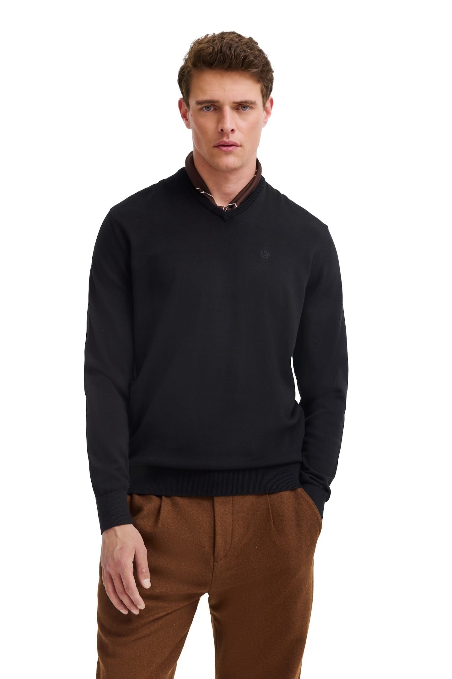 bugatti Herren Pullover V-Neck 7300-95510