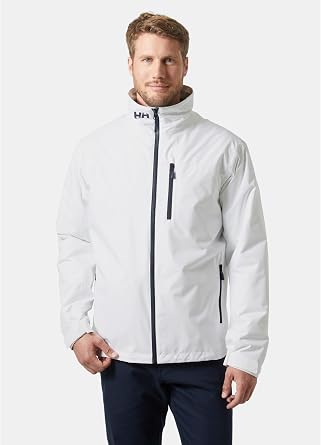 Helly Hansen Men's Crew Midlayer Waterproof Jacket Windproof Breathable Sailing Coat