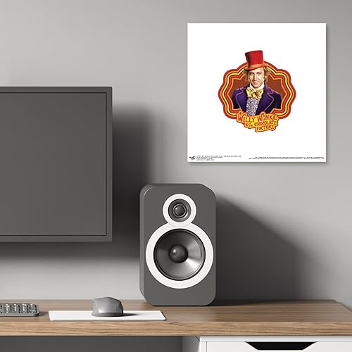Miniatura 5 de Trends International Gallery Pops Willy Wonka and the Chocolate Factory - Póster de pared de retrato de Willy Wonka Gene Wilder, 12.00 x 12.00