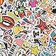Willingood Aufkleber 200 Stück Wasserdicht Vinyl Stickers Graffiti Style Decals für Auto Motorräder Fahrrad Skateboard Snowboard Gepäck Laptop Aufkleber MacBook iPad und mehr