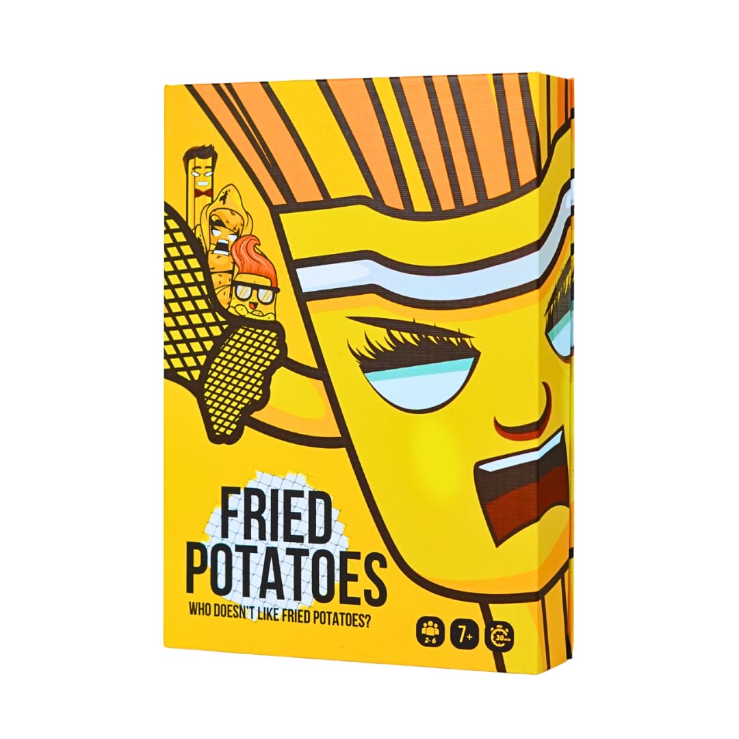 Fried Potatoes: Original Edition – Fast-Paced Card Game | 2-6 Players | Ages 7+ | 20-40 Min | Strategy & Replayable Fun for Friends & Family Game Nights