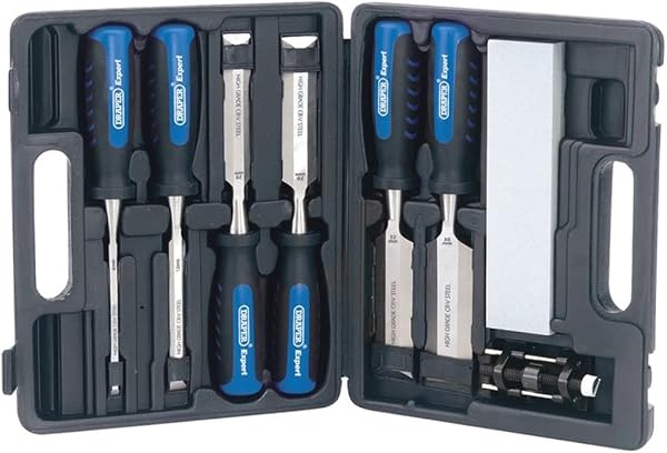 Draper Kit de ciseaux à bois 8 pièces avec affûtage