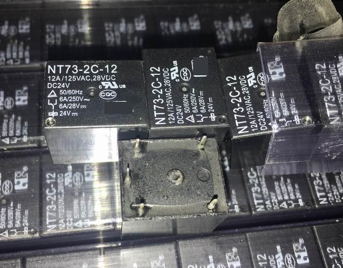 Relais NT73-2C-12 DC24V MOBYAT 5 broches pour circuits imprimés électroniques