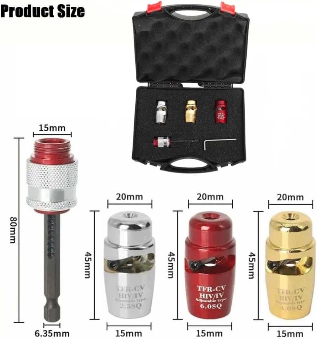 Wire twister tool for drill，Wire Stripping and Twisting Tool，Portable Wire Twister for Power Drill, Cable Quick Stripping and Connector (Color : 1 Set)