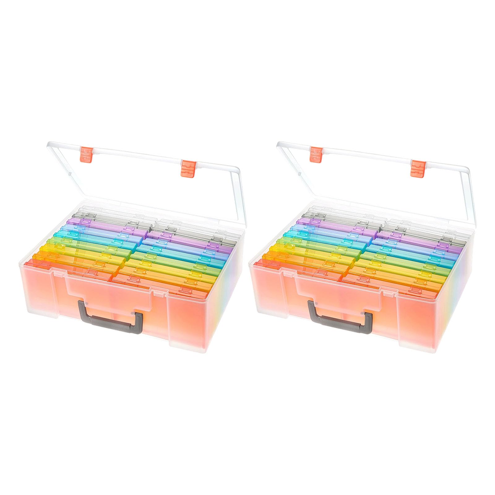 Kaeltsyn Multiple Compartment Organizers for Storing Pictures Postcards and Collectibles Easy to Carry Photo Card Planner