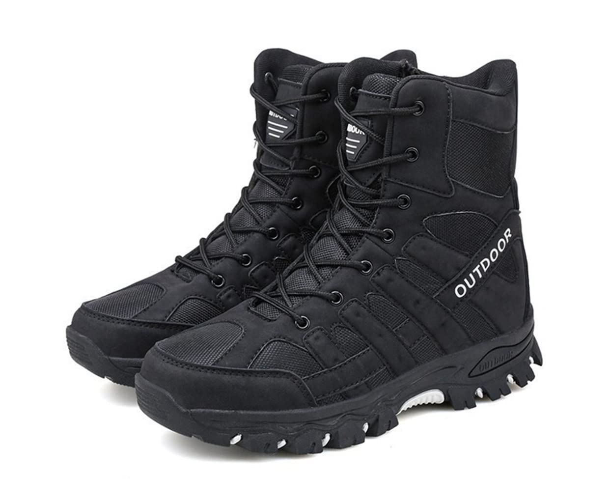 Bottes de Randonnée Pour Hommes Chaussures de Maintien de Cheville Imperméables Antidérapantes Chaussures de Trekking En Plein Air Pour Escalader Des Montagnes