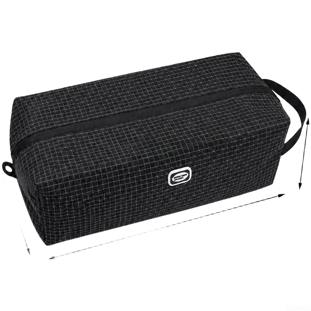 Sacca Scarpe da per viaggio Impermeabile in Nylon per dyneema - Organizer Valigie per Sneaker Fino al 43 - per verde Montagna(B)