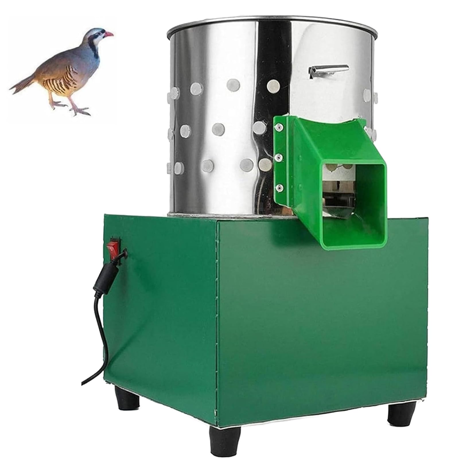 Poulaille plucker électrique en acier pour caille et poulet