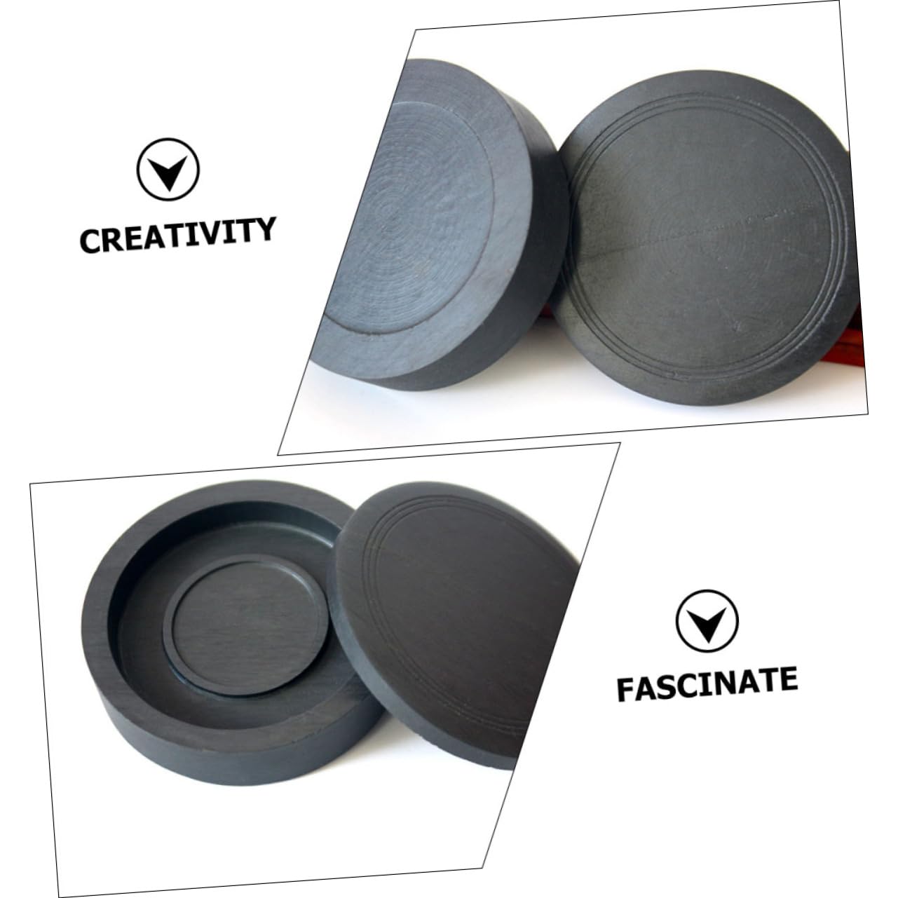 Chinesische Kalligraphie Inkstone Mit Abdeckung Tintenstein Für Schreibübungen Praktische Tintenplatte Für Anfänger Und Künstler Langlebig Und Leicht Zu Reinigen