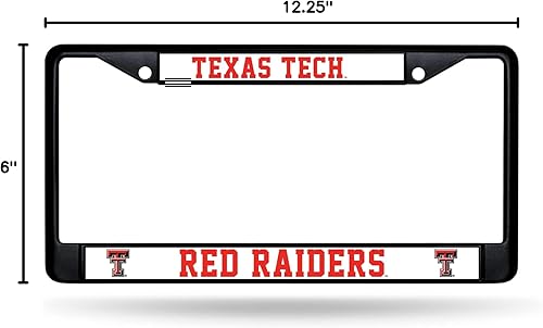 Vista 16 de Rico Industries NCAA Tide - Marco de matrícula negro primario
