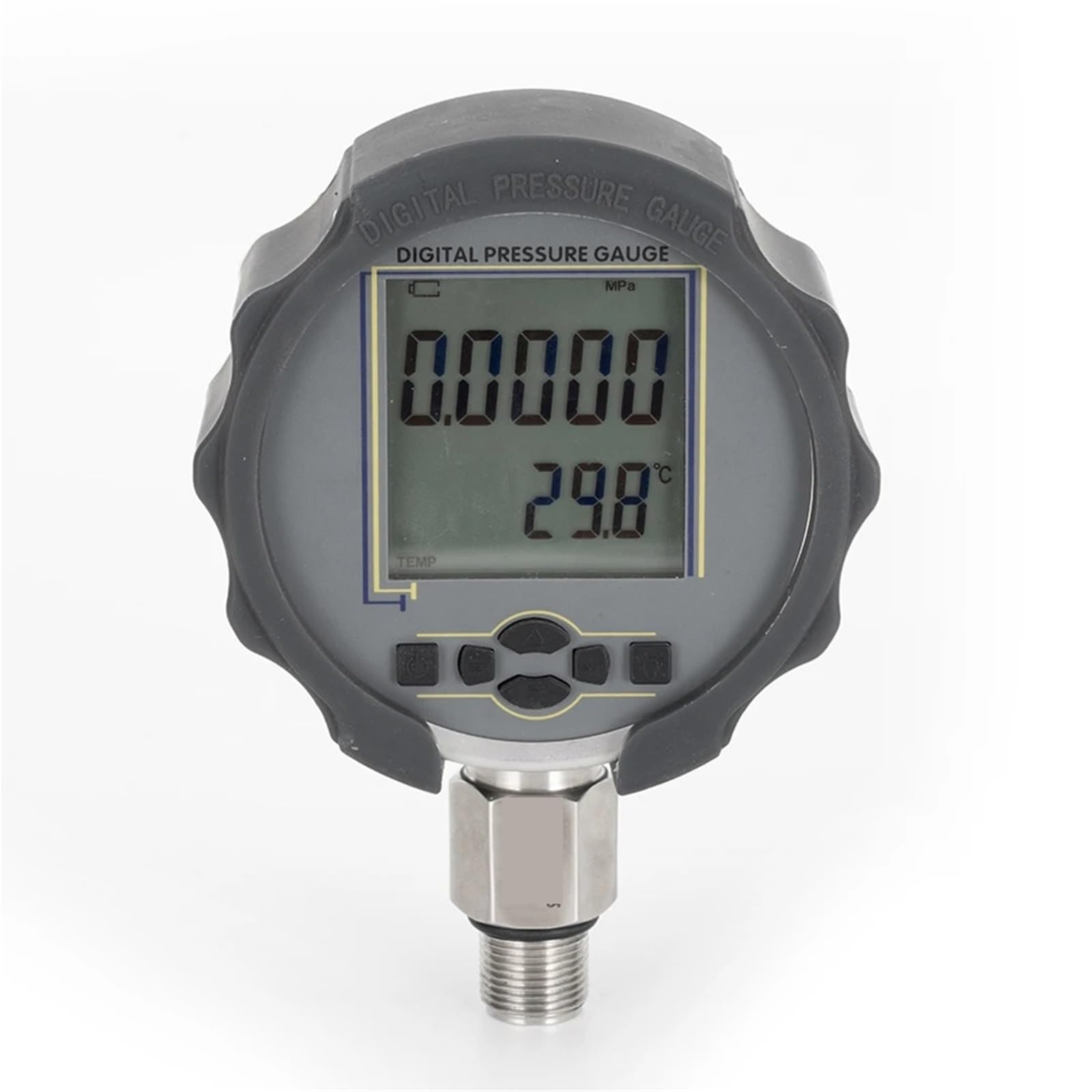 Calibrador de presión de vacío, precisión 0,1 mH₂O, PSI, KPa, mbar, mmHg, resolución -99999~99999 (-1 Bar - 1,6 Bar)
