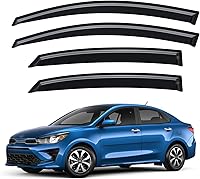 Vista 37 de Visores para ventanas y protectores contra la lluvia para Ford Fusion 2013, 2014, 2015, 2016, 2017, 2018, 2019, 2020, Deflectores de viento