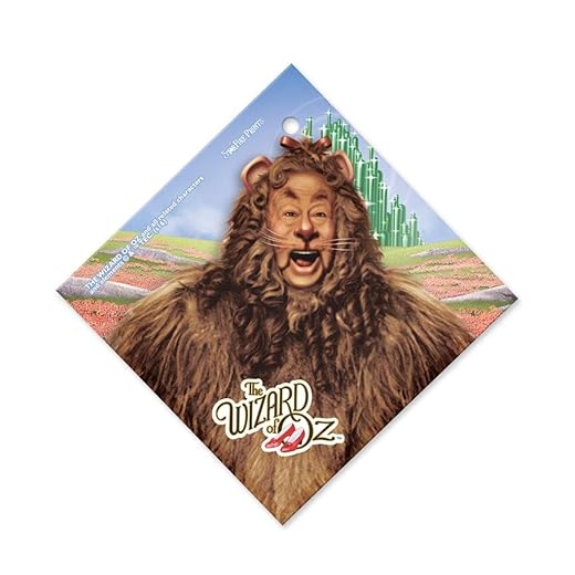 The Wizard of Oz – Lion - Starfire Prints Glass Art - Diamond Glass Art - Ideal for Gifting and Collecting