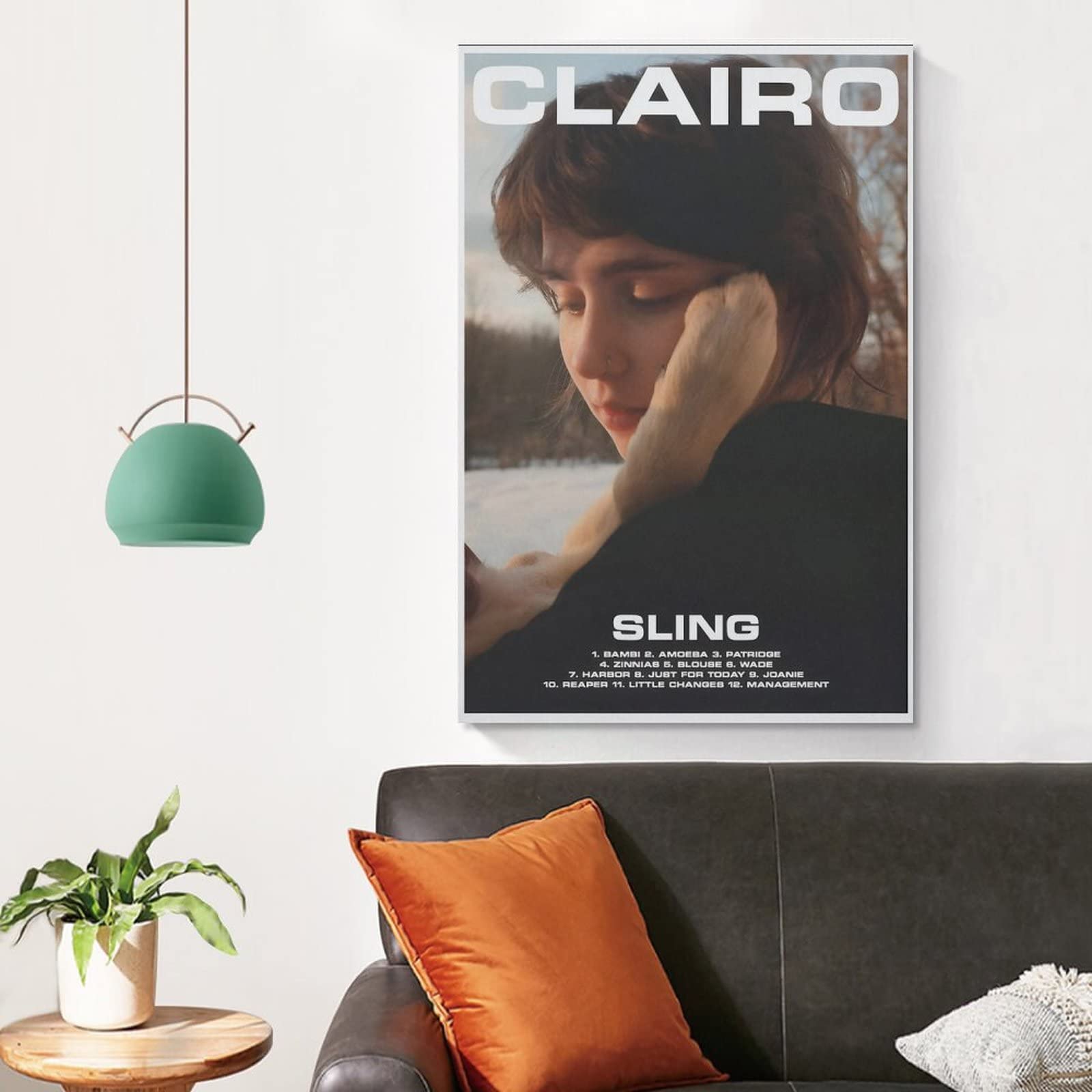 Amazon.com: ARTSIE Sling by Clairo Canvas Poster Wall Decorative