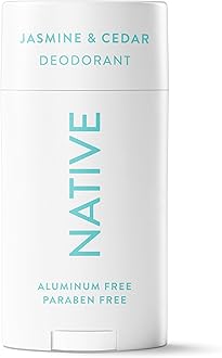 Native Jasmine & Cedar Deodorant, 2.65 Ounce - Paraben Free