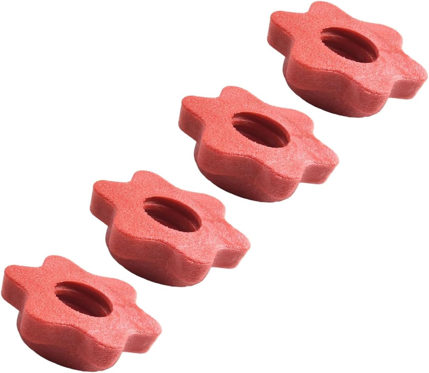 SBTRKT Safety Lock Dumbbell Nut Barbell Bar Swivel Lock Plug Weight Check Hex Clamp Plastic Clip Fitness Strength Training Accessories