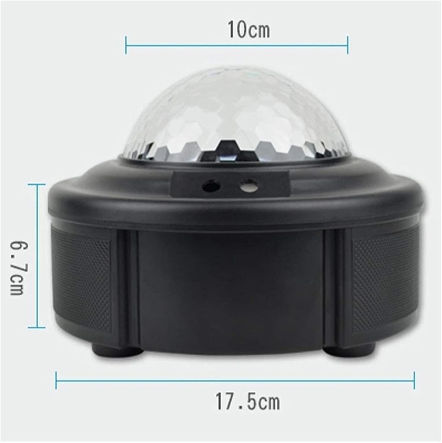 Disco Ball Lights LED Party Lights DJ Sound Activated Rotating Lights with Remote for Home KTV Wedding Dance Show