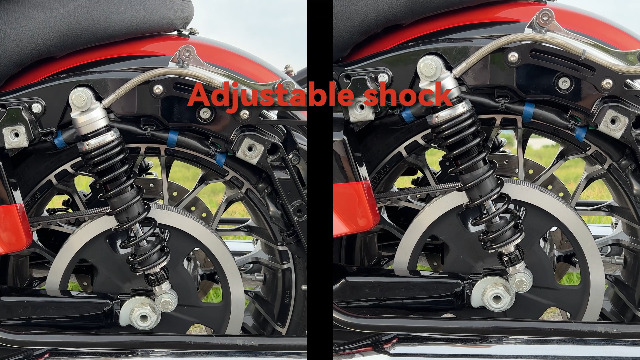 Amazon.com: TCT-MOTORPARTS Remote Reservoir Rear Suspension Shocks