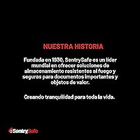 Vista 8 de SentrySafe HD4100 - Caja fuerte ignífuga e impermeable con cerradura de llave (0.65 pies cúbicos)