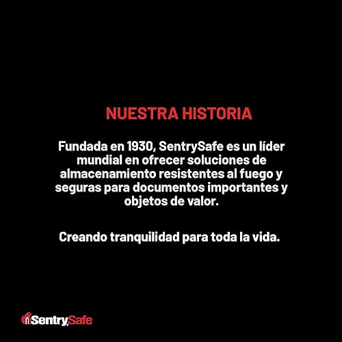 Miniatura 8 de SentrySafe HD4100 - Caja fuerte ignífuga e impermeable con cerradura de llave (0.65 pies cúbicos)