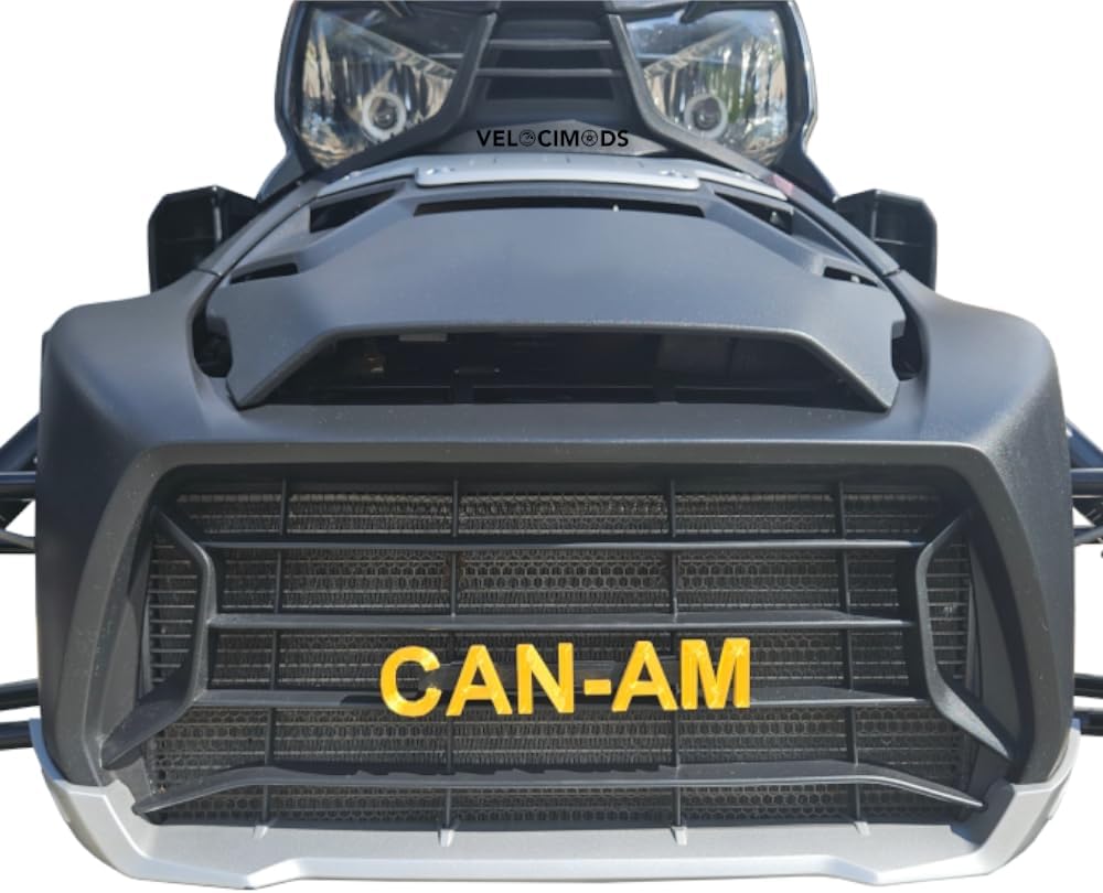 RADIATOR GRILLE ACCENT for Can-Am Ryker | Multiple Color Options Accessory | Custom Stylish Mod for All BRP Ryker Models 600 900 Ace Rally Sport | Trike Accessories | VelociMods