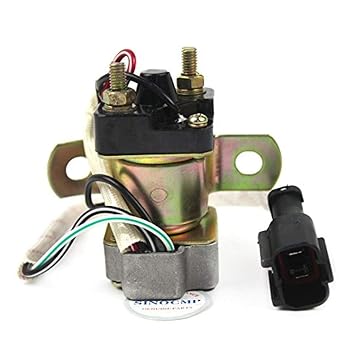 600-815-8940 600-815-8941 24V Starter Relay, Motor Starter Relay Switch for Komatsu PC200-6 PC200-7 PC200-8 Excavator, Replacement for PC120-6 PC220-6 PC228US-8