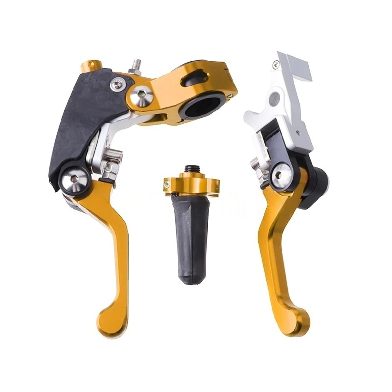 Clutch Brake Lever Handle CNC Aluminum Foldable 360 Clutch Brake Levers Handle for CR CRF YZF EXC Bosuer Kayo T2 T4 T6 K2 K6 K6R KT250