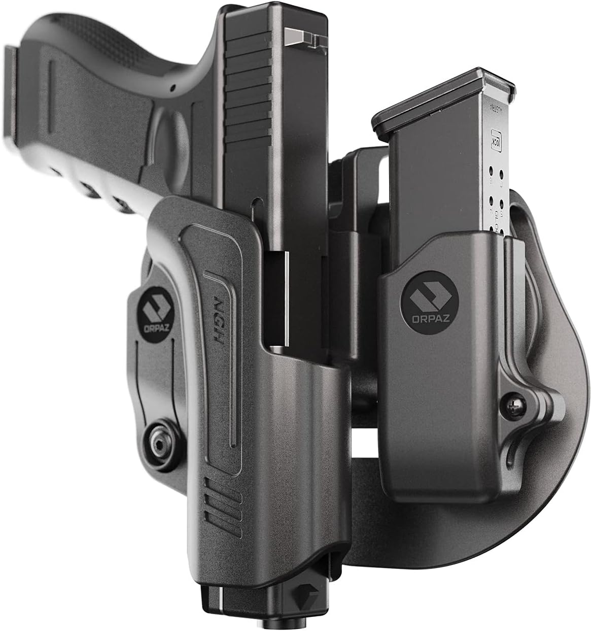 Orpaz R-Series G45 Holster Compatible with Glock 45 OWB Holster - Unisex - Will Secure Your Handgun with a Tactical Appearance