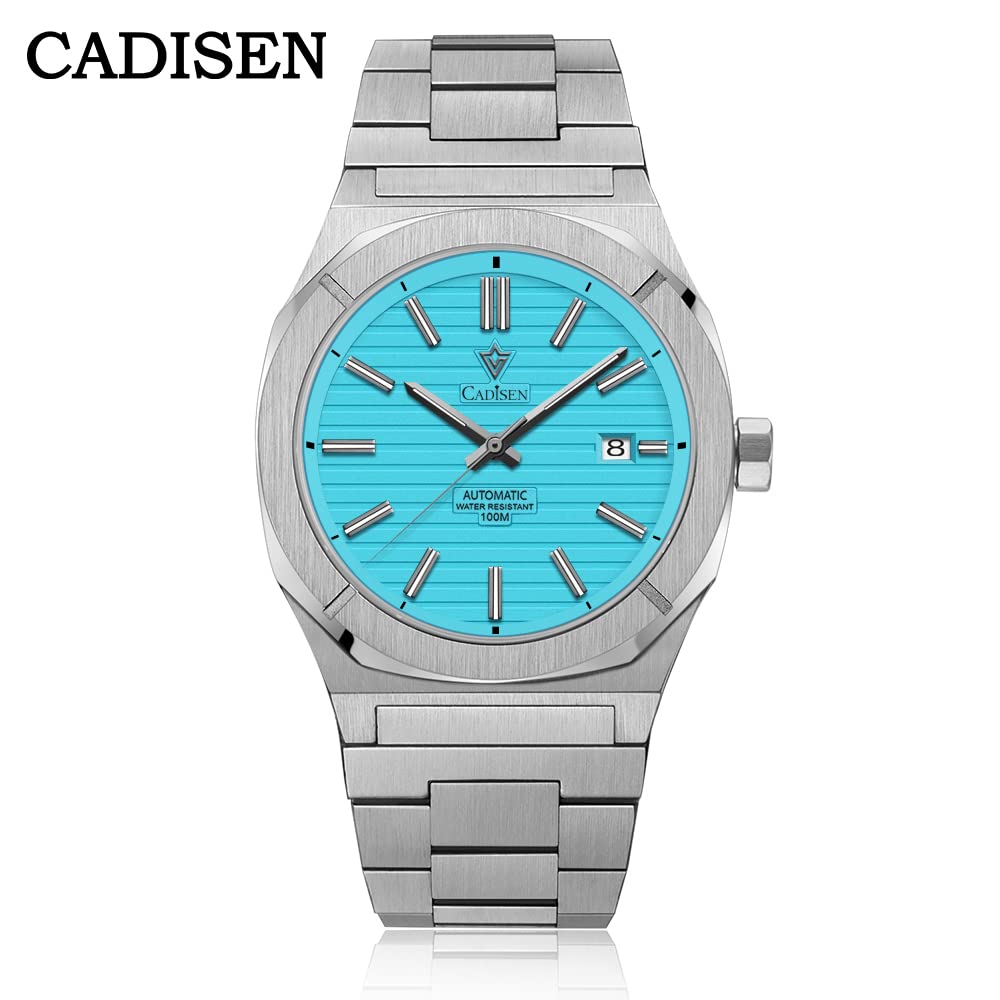 CADISEN Automatik Uhr Herren Mechanische Rostfreier Stahl Freizeit Uhren männer