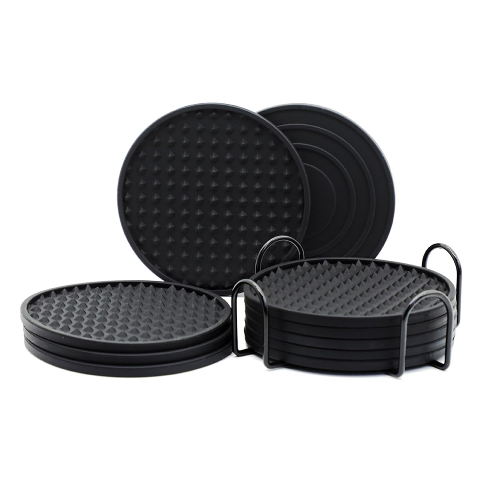 Protège-table en silicone noir idéal pour vos soirées et repas en famille