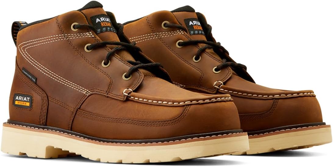 ARIAT Rebar Lift Chukka Composite Toe Work Boots